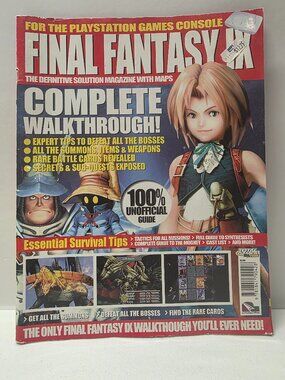 Final Fantasy IX: The 100% Unofficial Guide (Total Games / Paragon Publishing)